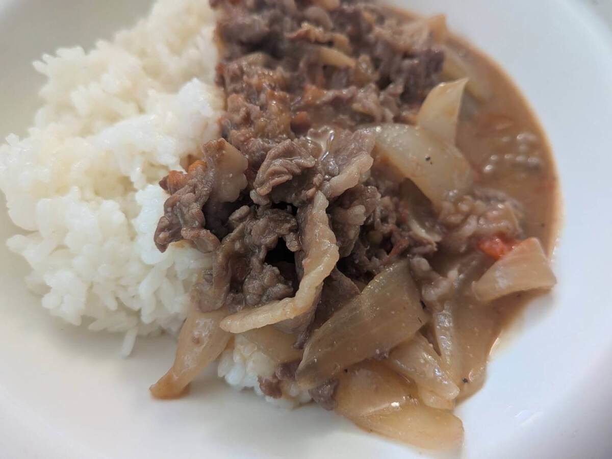 和田明日香さん「みそハヤシライス」