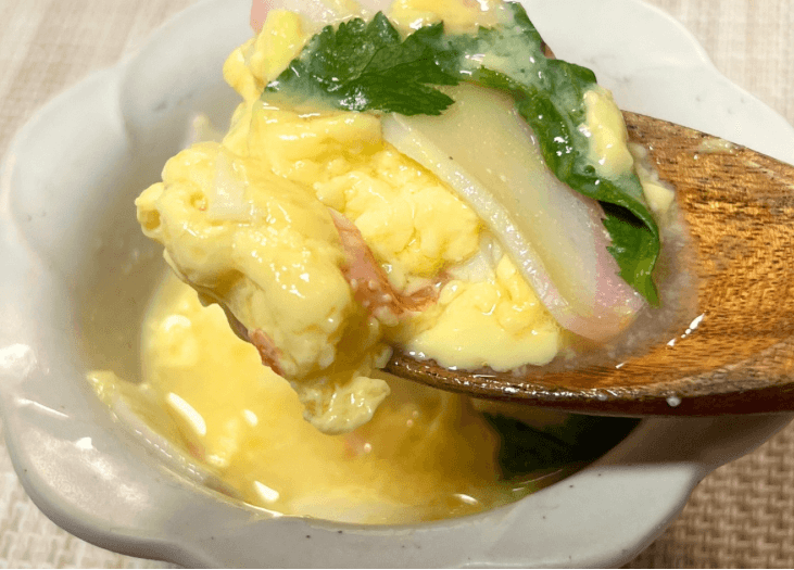 卵焼き器で茶碗蒸し