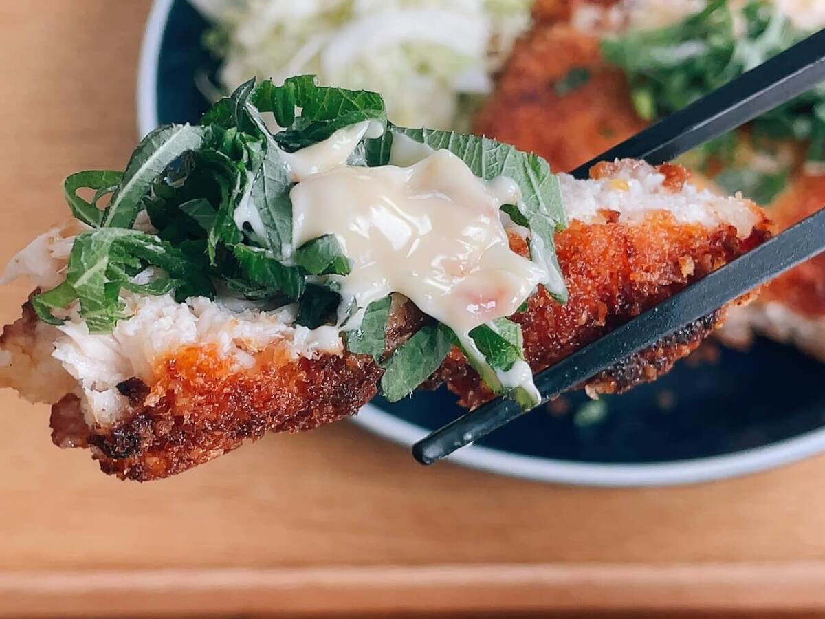 北斗晶さん「鶏むね肉でさっぱりわらじカツ」