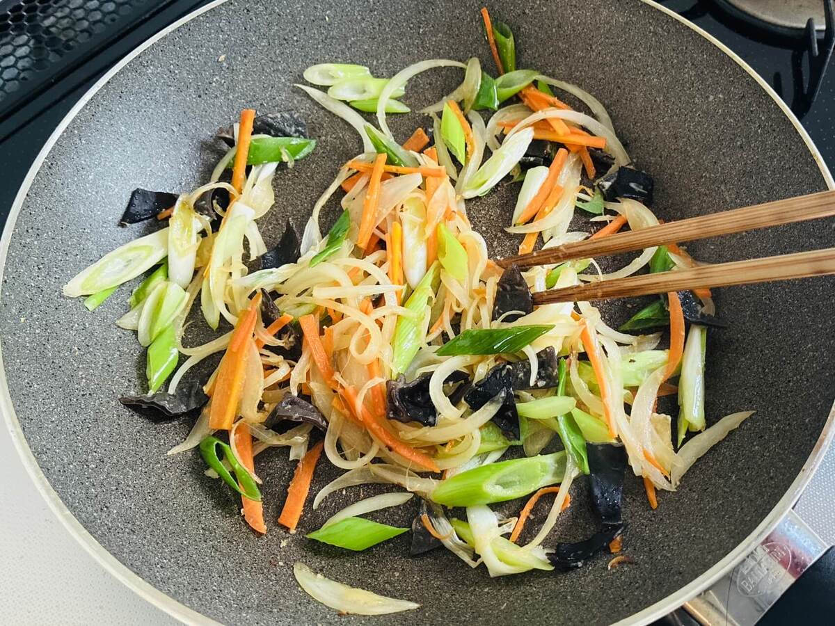 王将風 もやし炒め