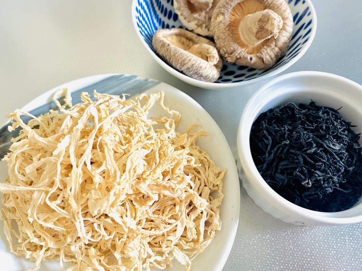 「切り干し大根の炊き込みご飯」