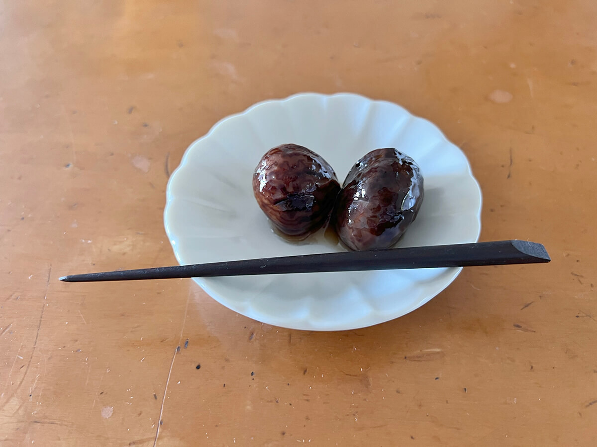 UTAMI Table/女将のおうちご飯「栗の渋皮煮」