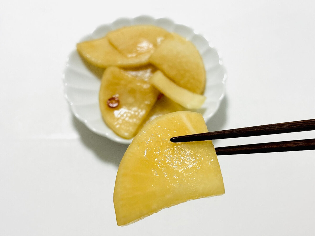 父直伝！ポリ袋に入れるだけ「大根の浅漬け」