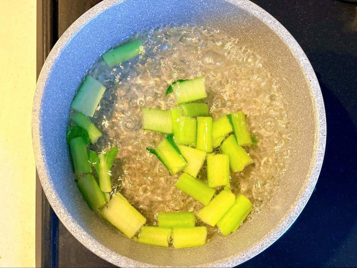 相葉マナブ「小松菜トースト」