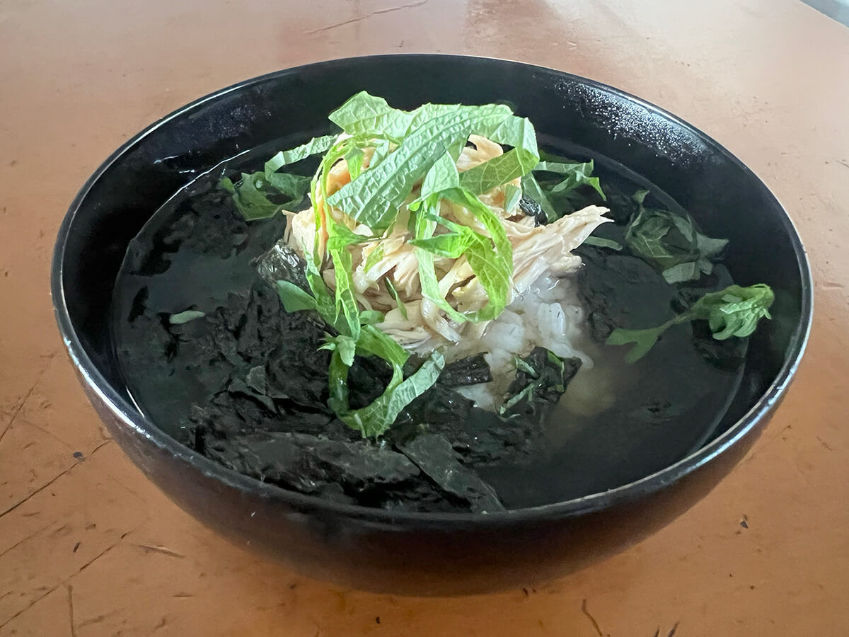 ささ身柚子こしょう茶漬け