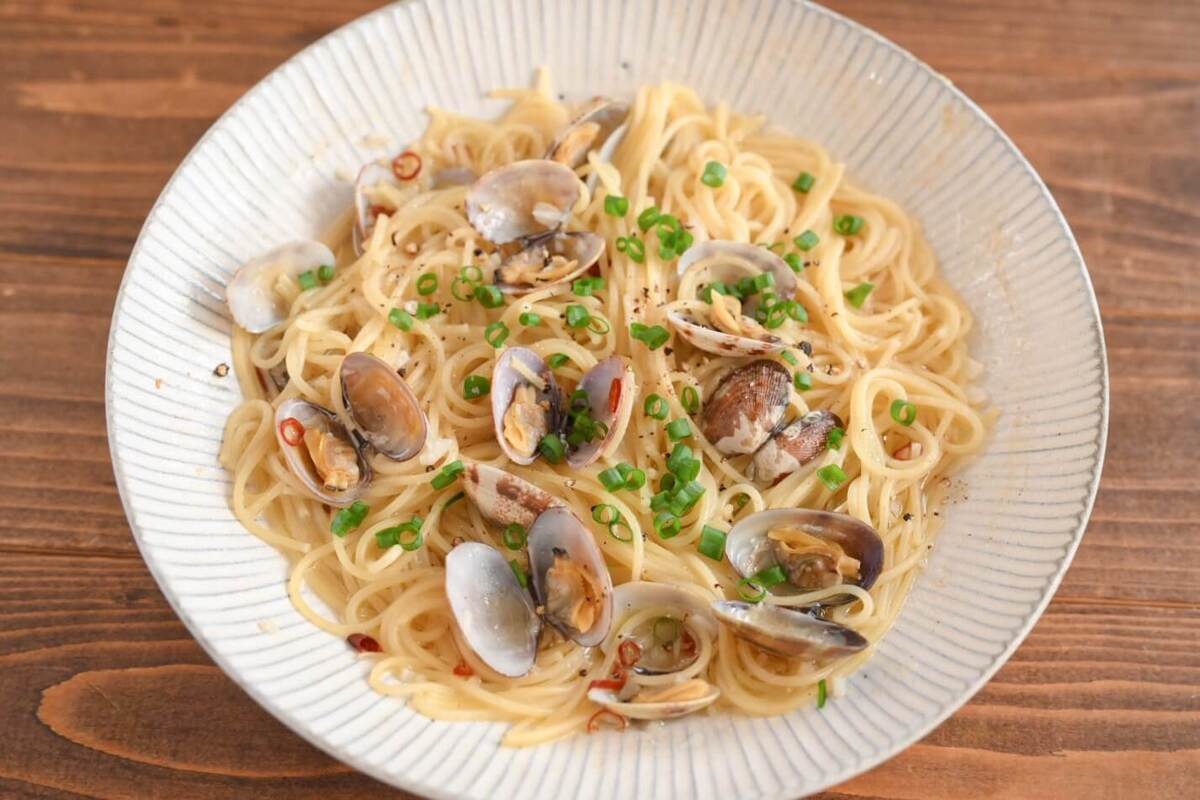 冷凍子ママさん「ワンボウルで作る【ひとりパスタ】ボンゴレビアンコ」