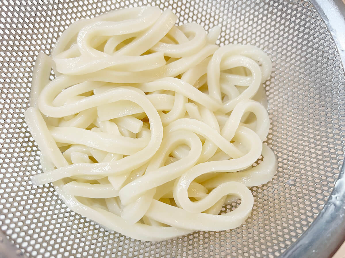 栗原はるみさん「わかめうどん」のレシピ