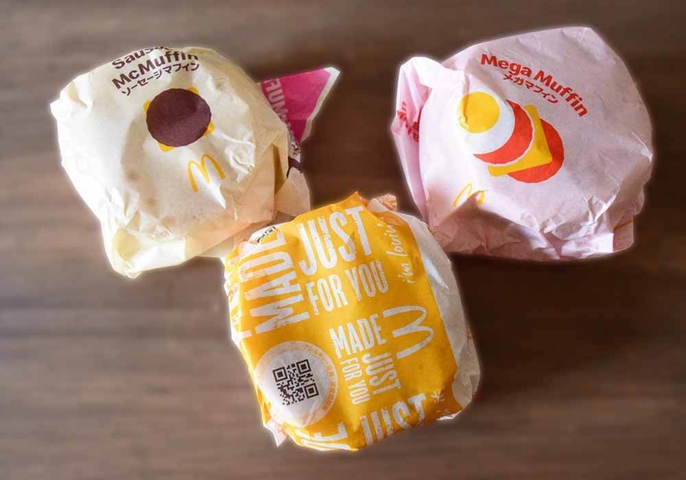 マクドナルド朝マックのマフィン