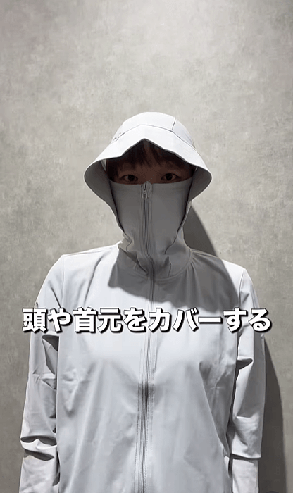 【3COINS】「UVパーカー」「HIETECつば広HAT」