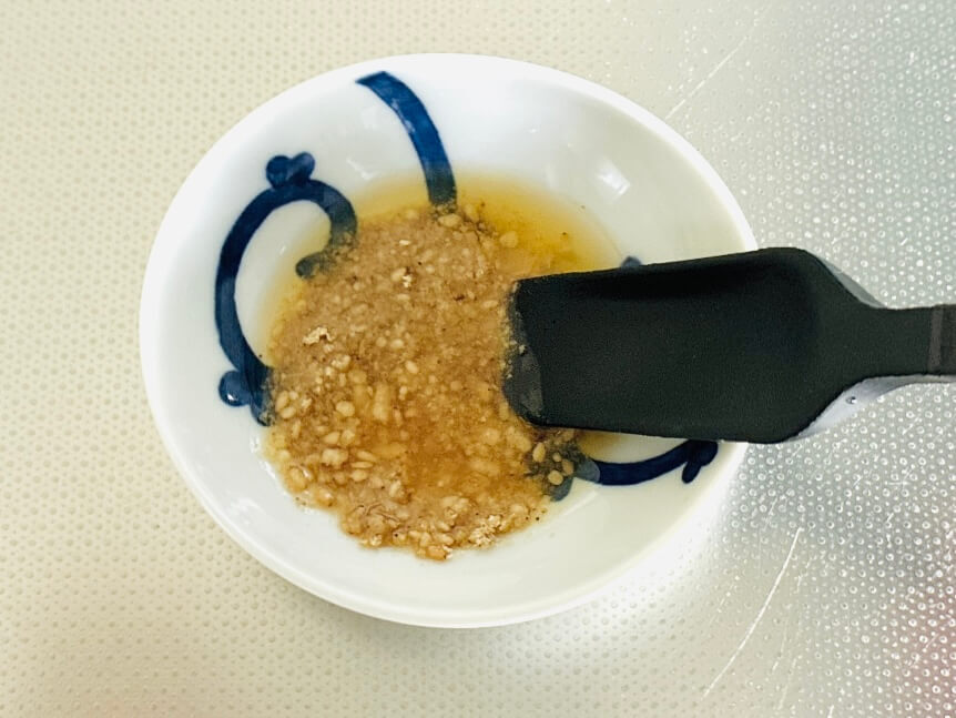 「春菊のナムル」