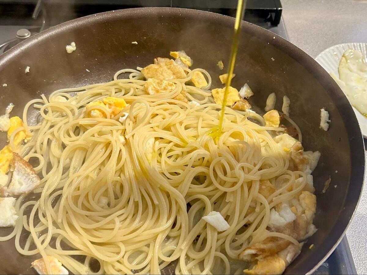 『Aosトラットリア〜青池のオッティモな食卓』さん「貧乏人のパスタ」