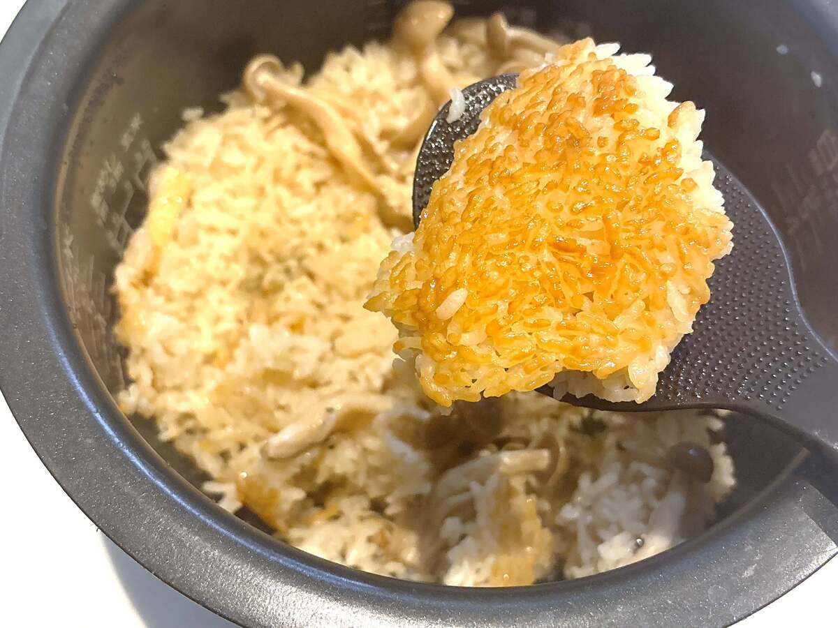永谷園公式「きのこの炊き込みご飯」のレシピ