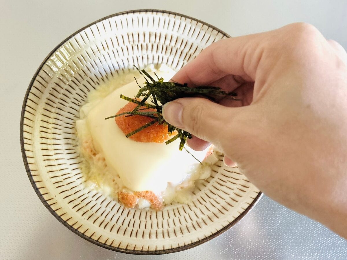 「めんたいチーズ温奴」