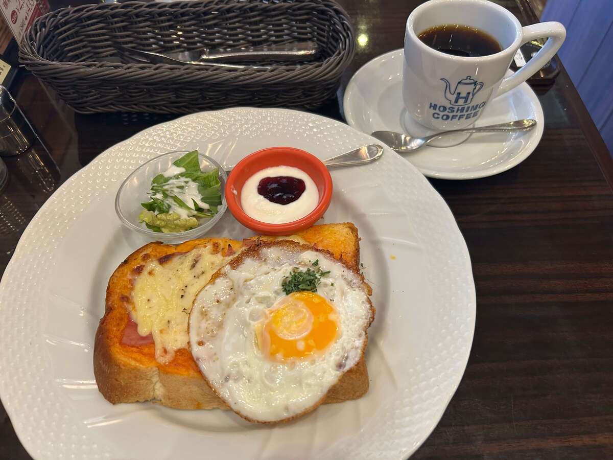 星乃珈琲のモーニング