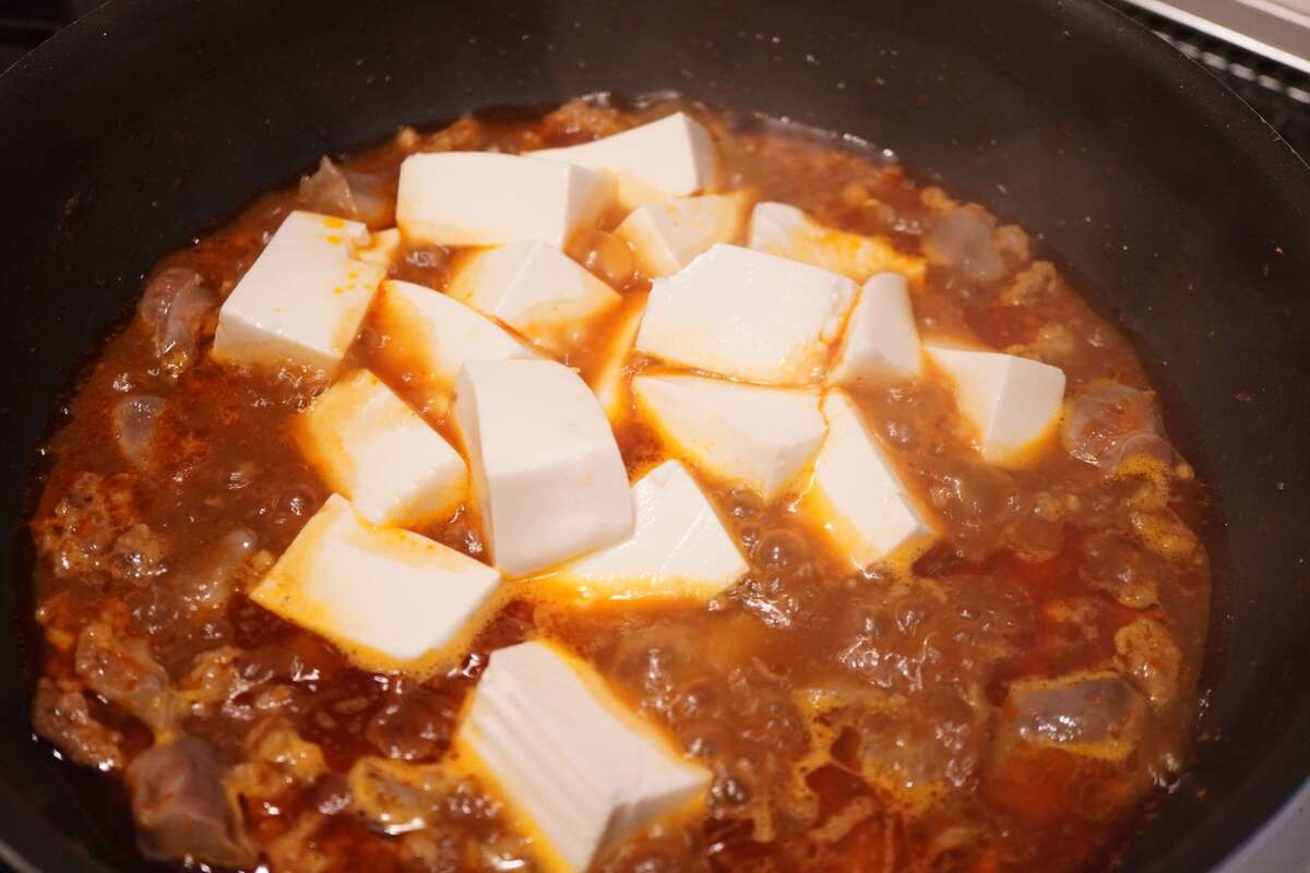 タサン志麻さん「砂肝の麻婆豆腐」のレシピ