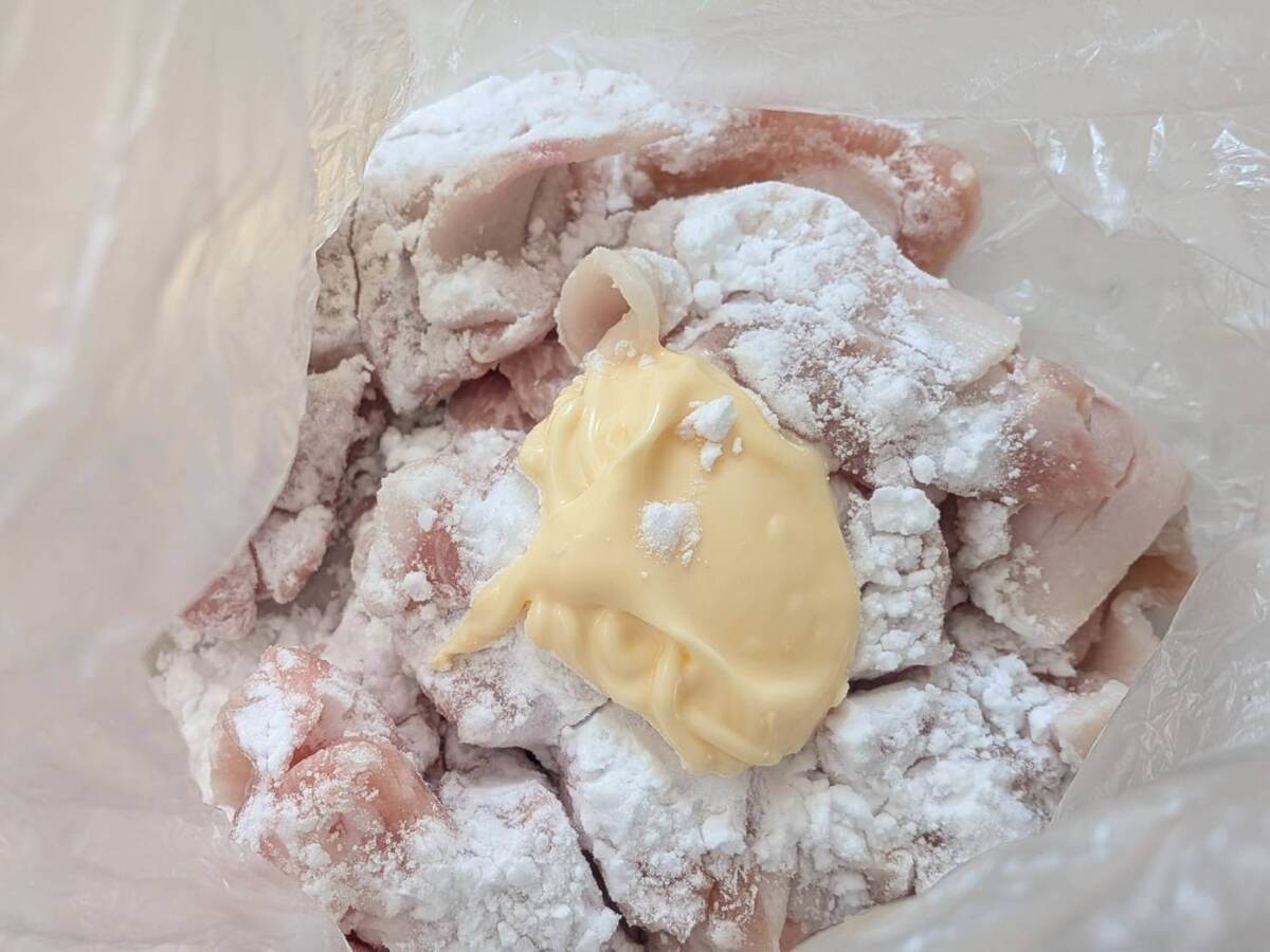 照りマヨ豚肉チーズ焼き