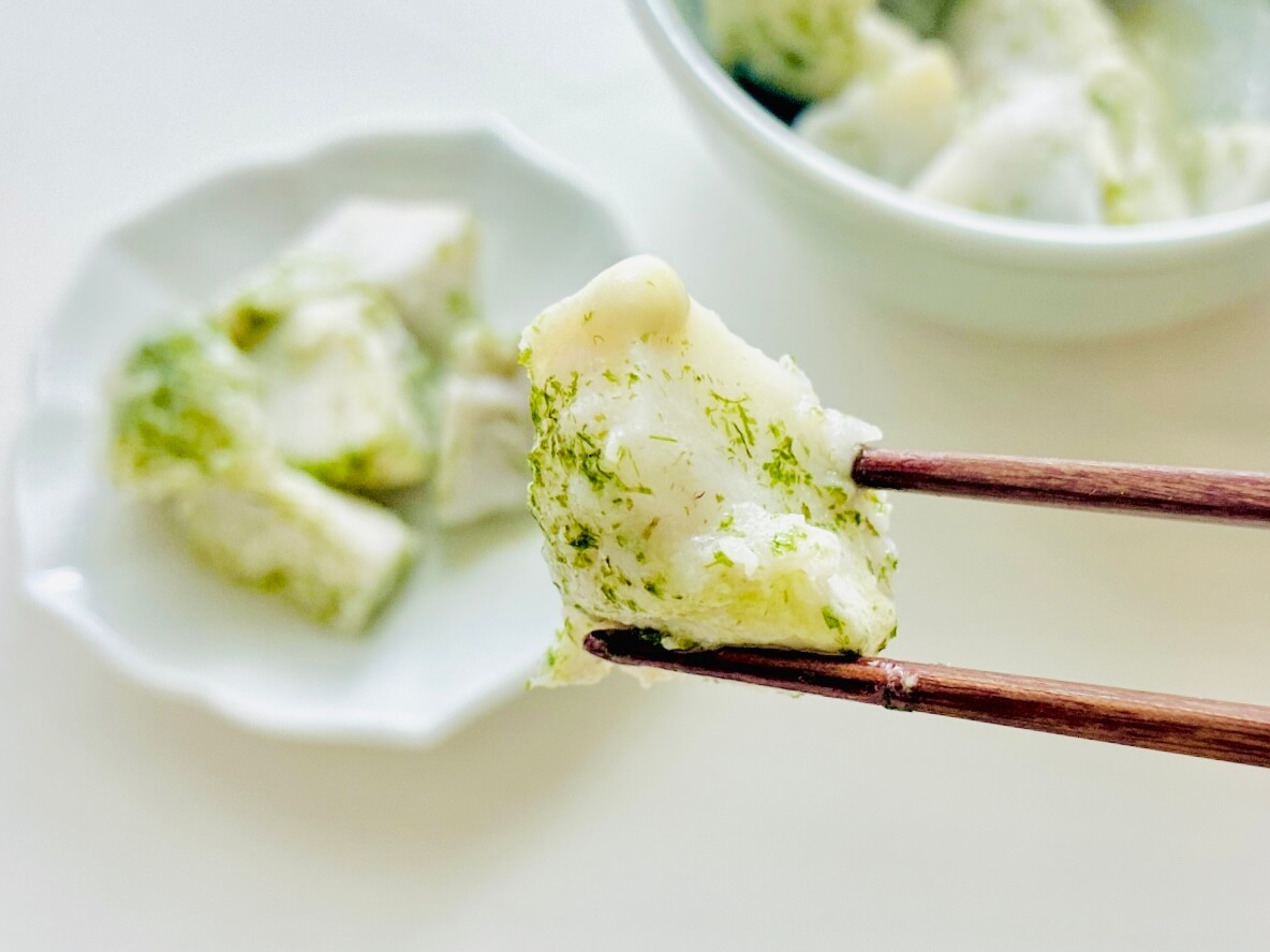 「里芋の青のりバター」のレシピ