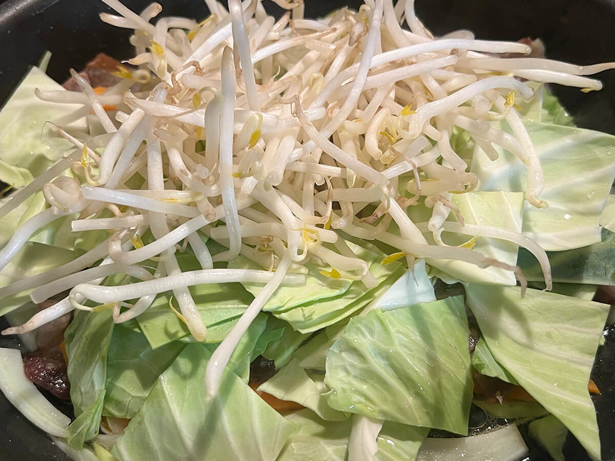 味の素さん「白焼きうどん」のレシピ
