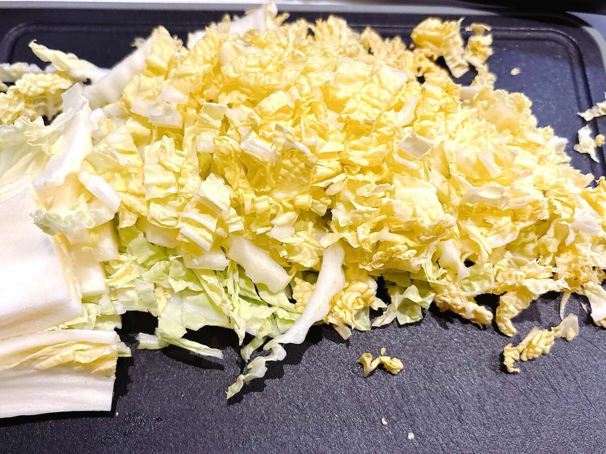 白菜と油揚げの和風サラダ