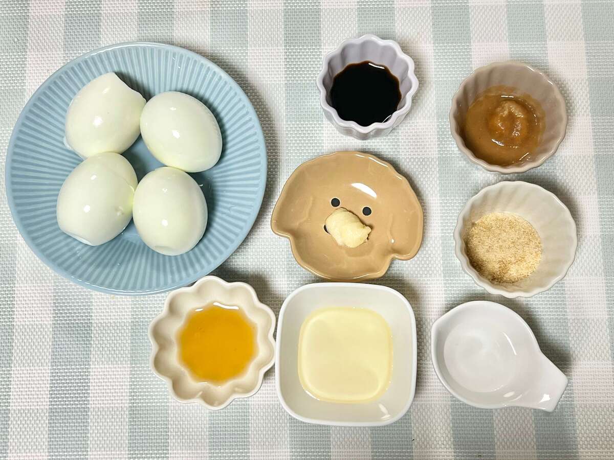 JA全農広報部「にんにく味噌漬けたまご」のレシピ