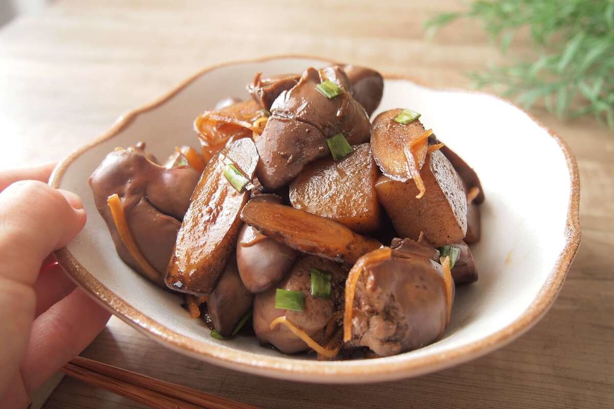 『DAIGOも台所』の「鶏肝の生姜煮」のレシピ
