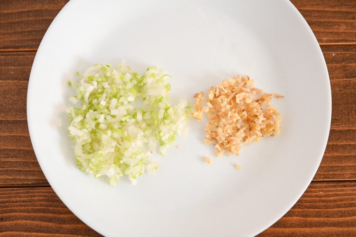 「大葉のちくわ餃子」