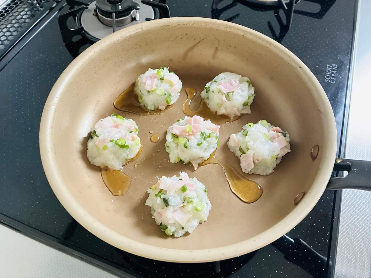 大原千鶴さん「大根もち」