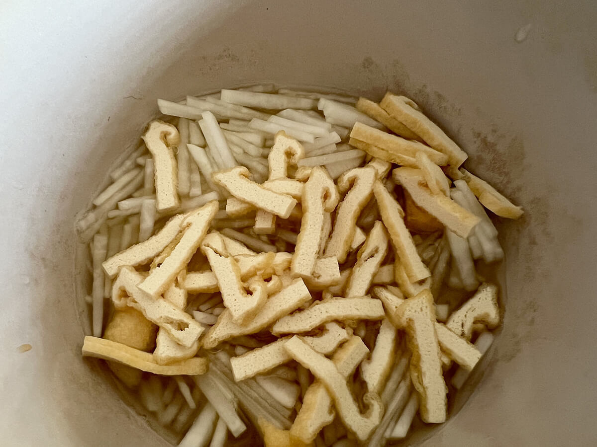 大原千鶴さん「大根ご飯」