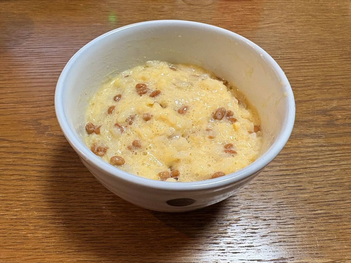 最強の納豆卵かけごはん