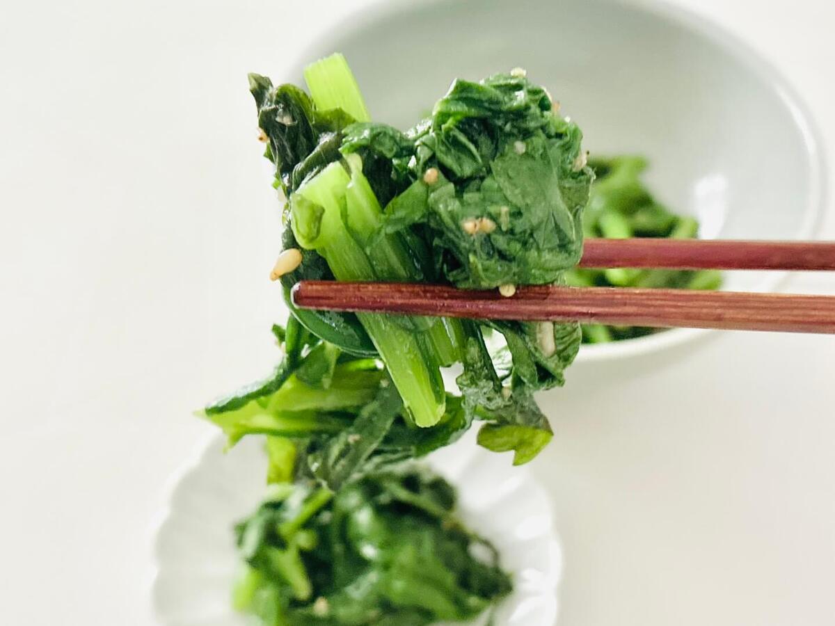 「春菊のナムル」