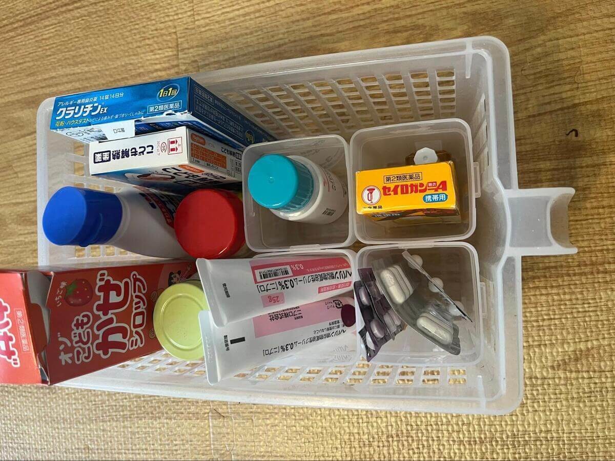 ダイソーの収納グッズ