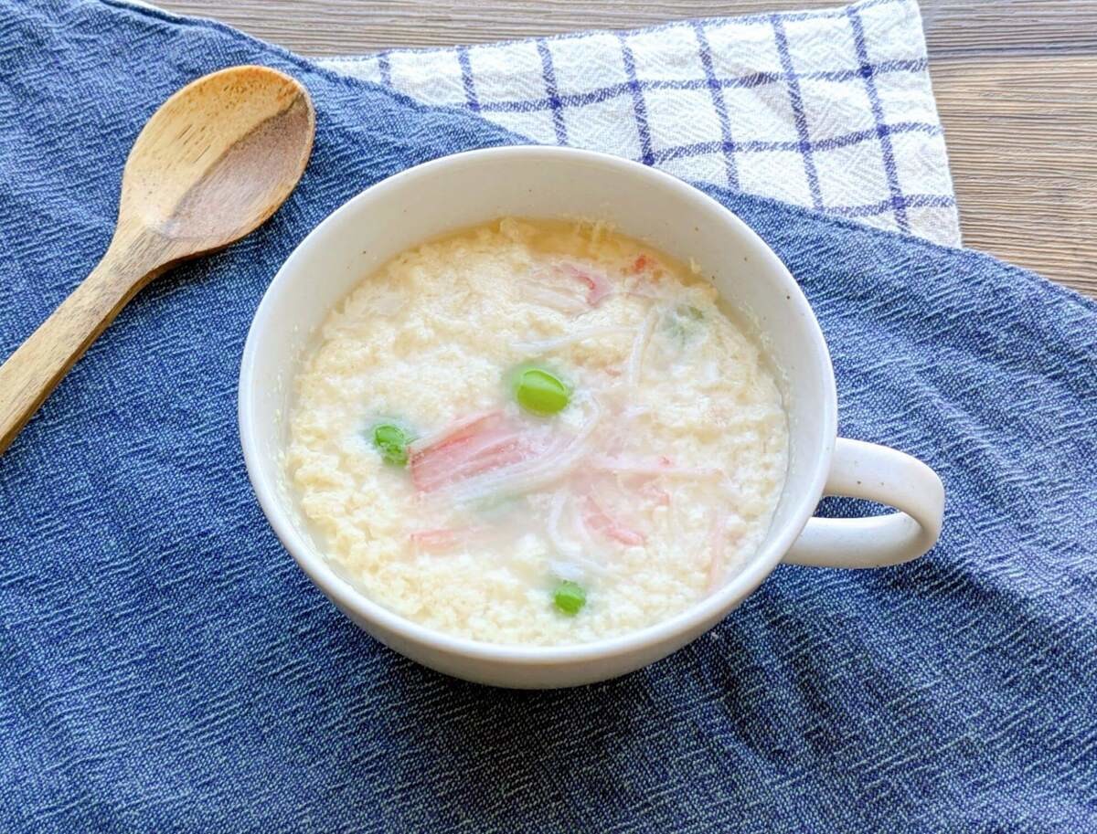 白だしでふわふわ豆腐