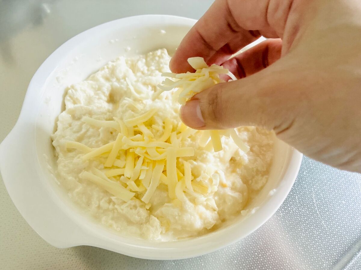 豆腐と長芋の和風グラタン