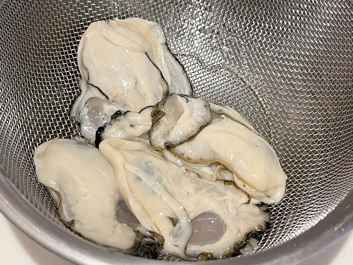 キッコーマン公式「かきと大根の雑炊」