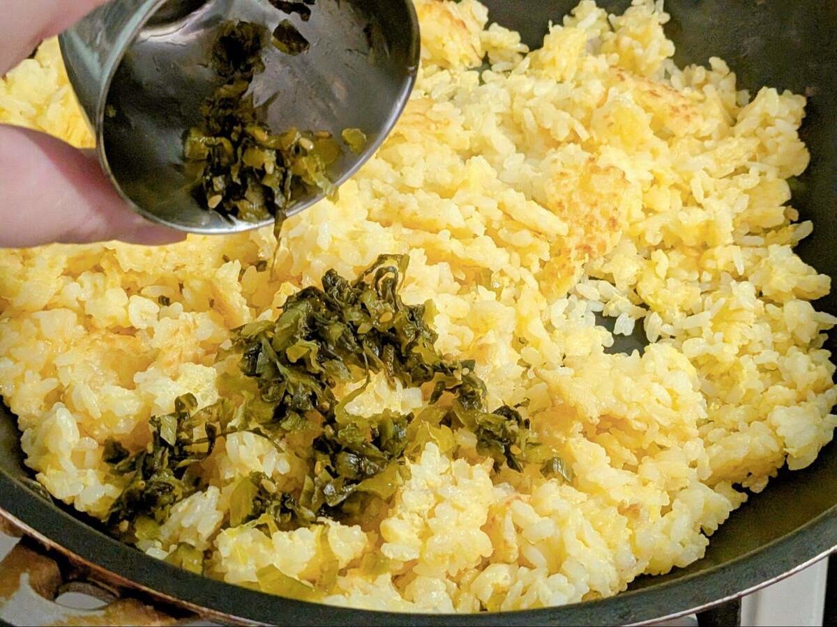 けんまさ特製明太高菜チャーハン
