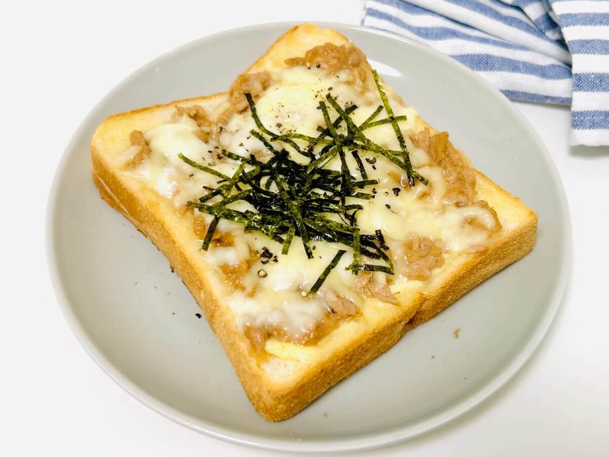 『家事ヤロウ!!!』で紹介された「照りツナトースト」