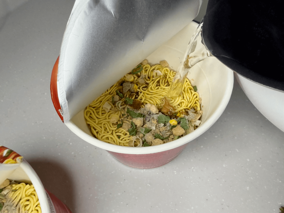 カップラーメンお湯の量アレンジは避けて