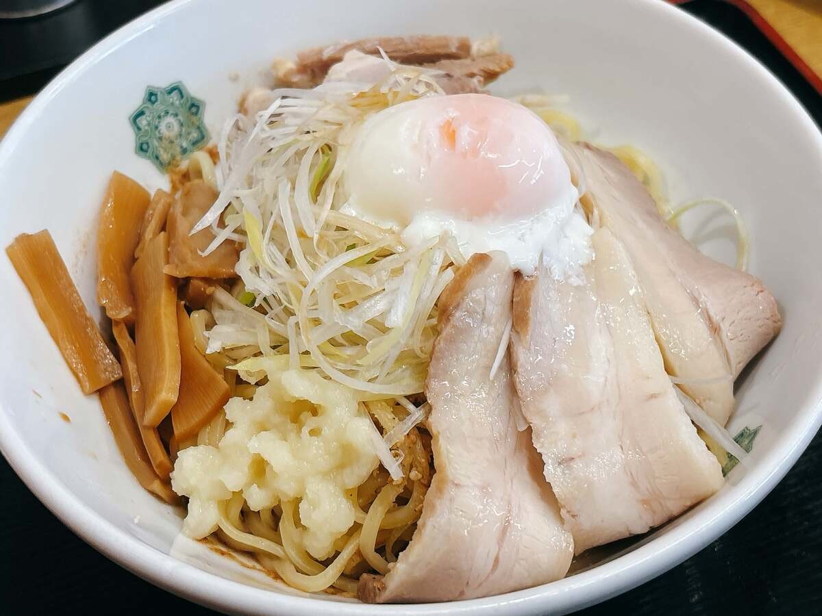 日高屋の二郎系アレンジ