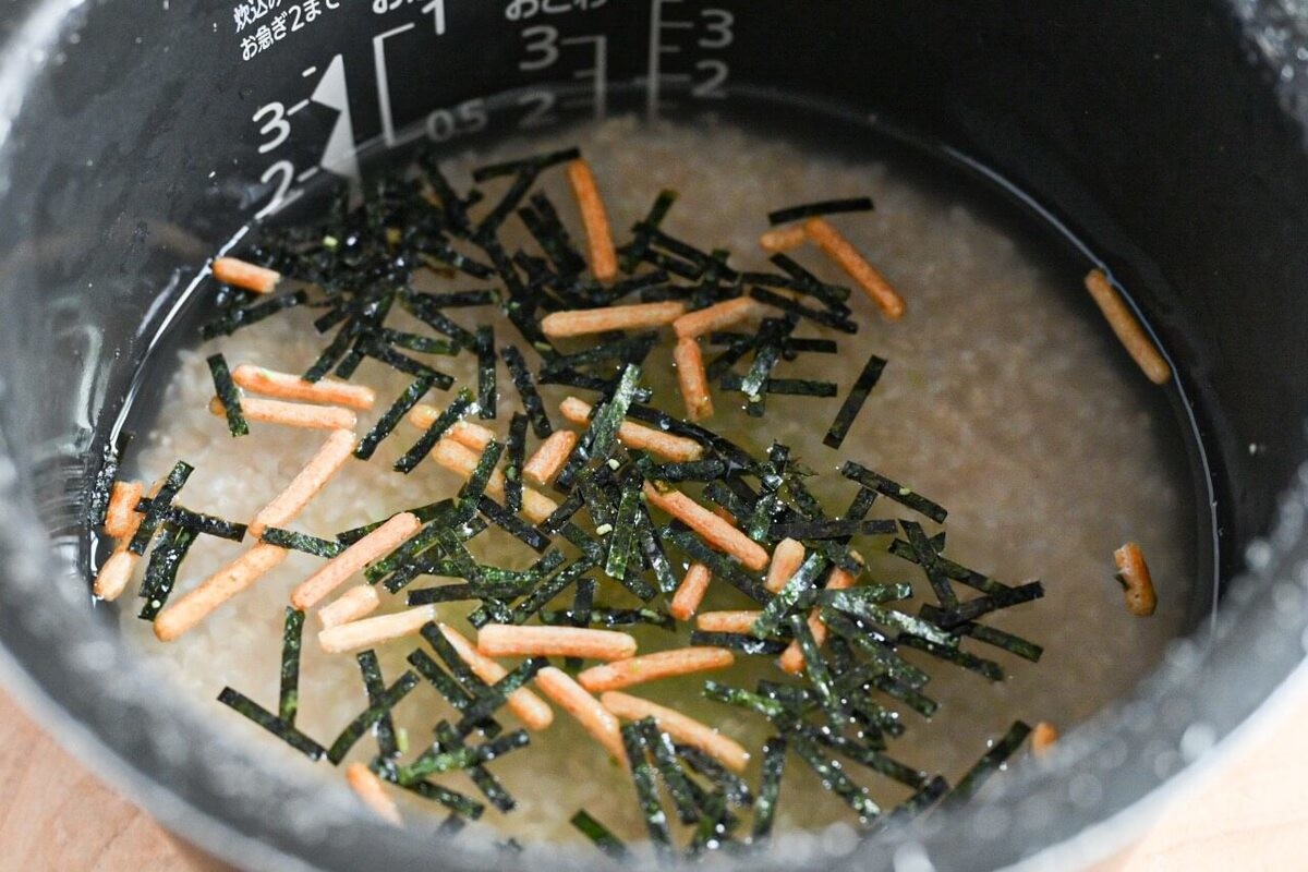 塩鮭の炊き込みごはん