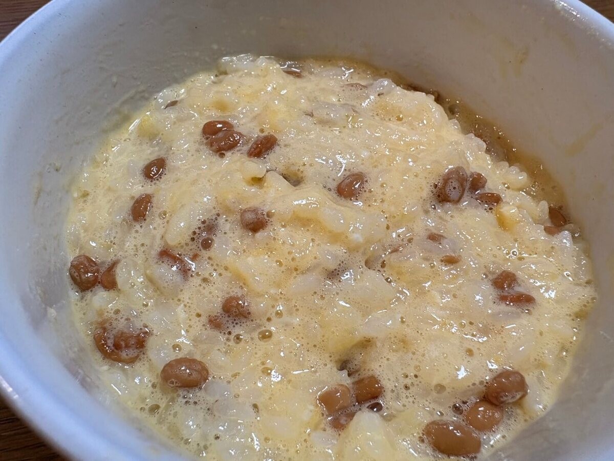 最強の納豆卵かけごはん