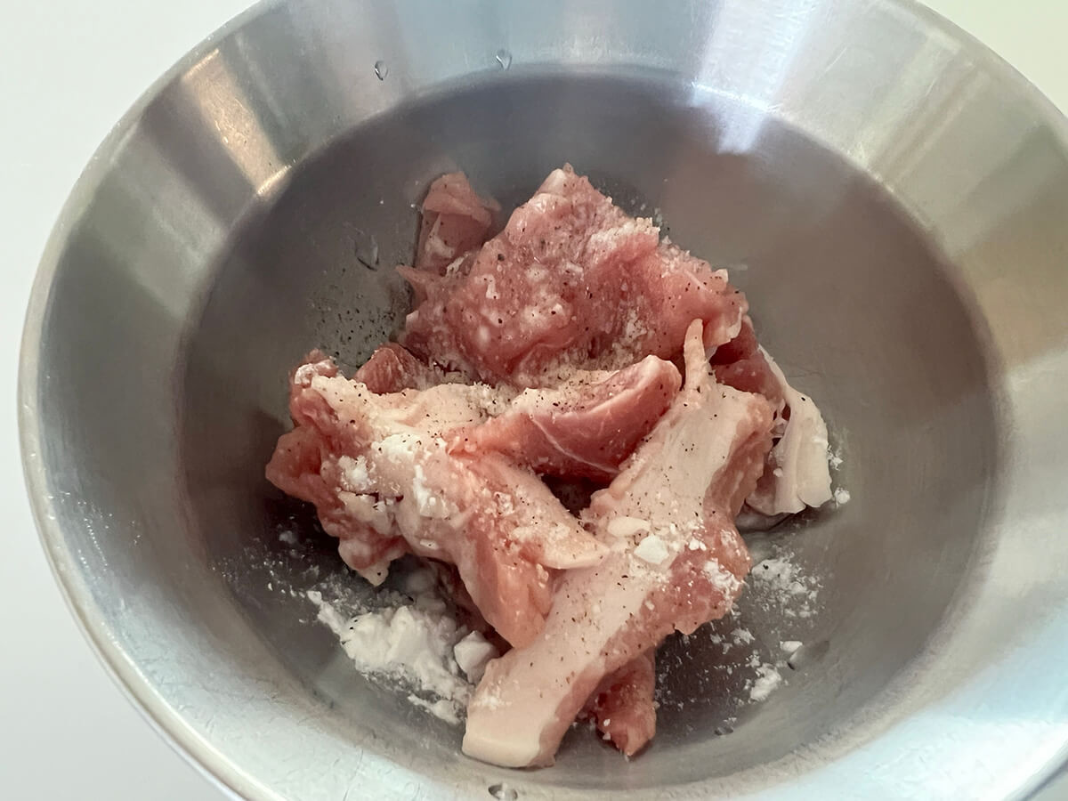 ウー・ウェンさん「厚揚げと豚肉のしょうゆ炒め」