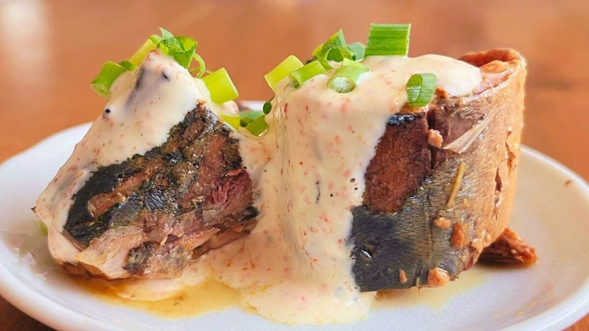 「ピリ辛サバ味噌」