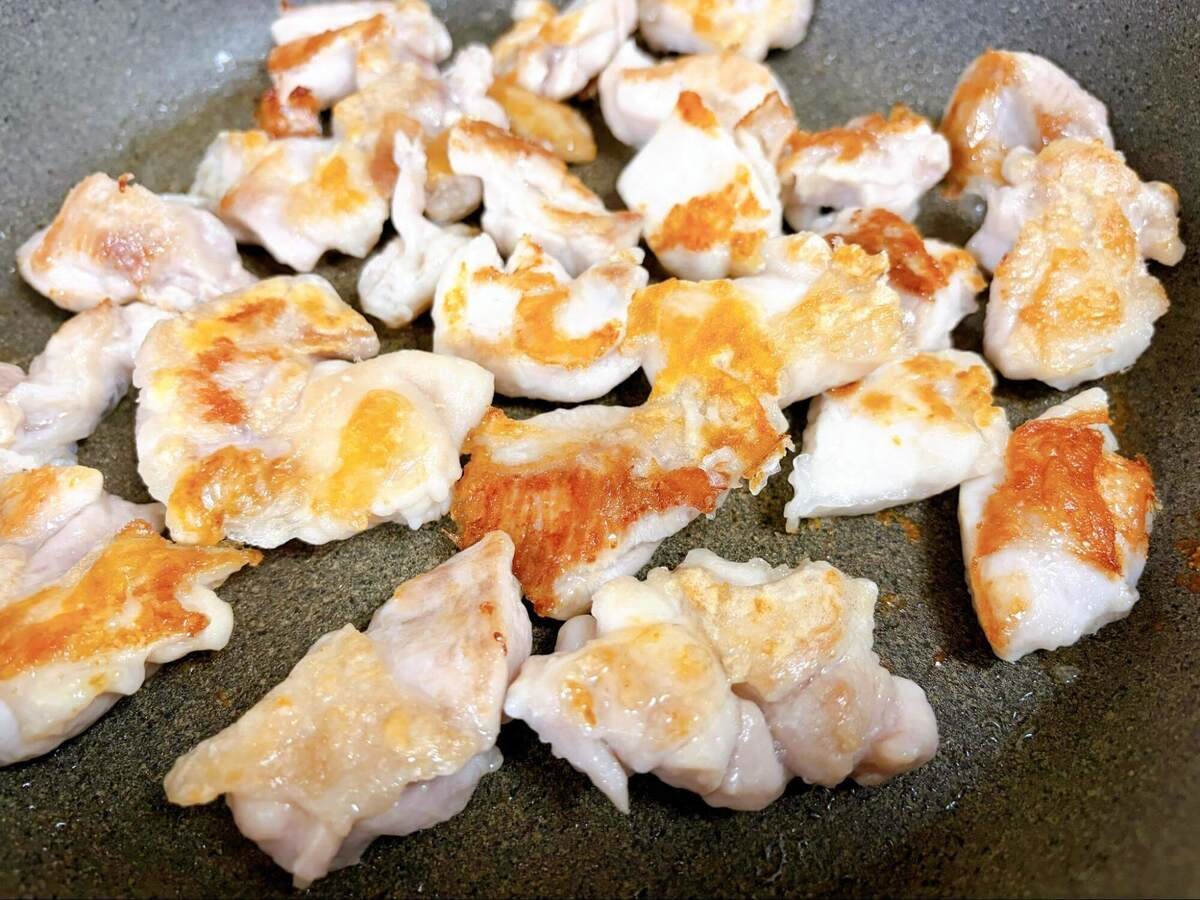 まりこさん「甘酢ねぎチキン」のレシピ