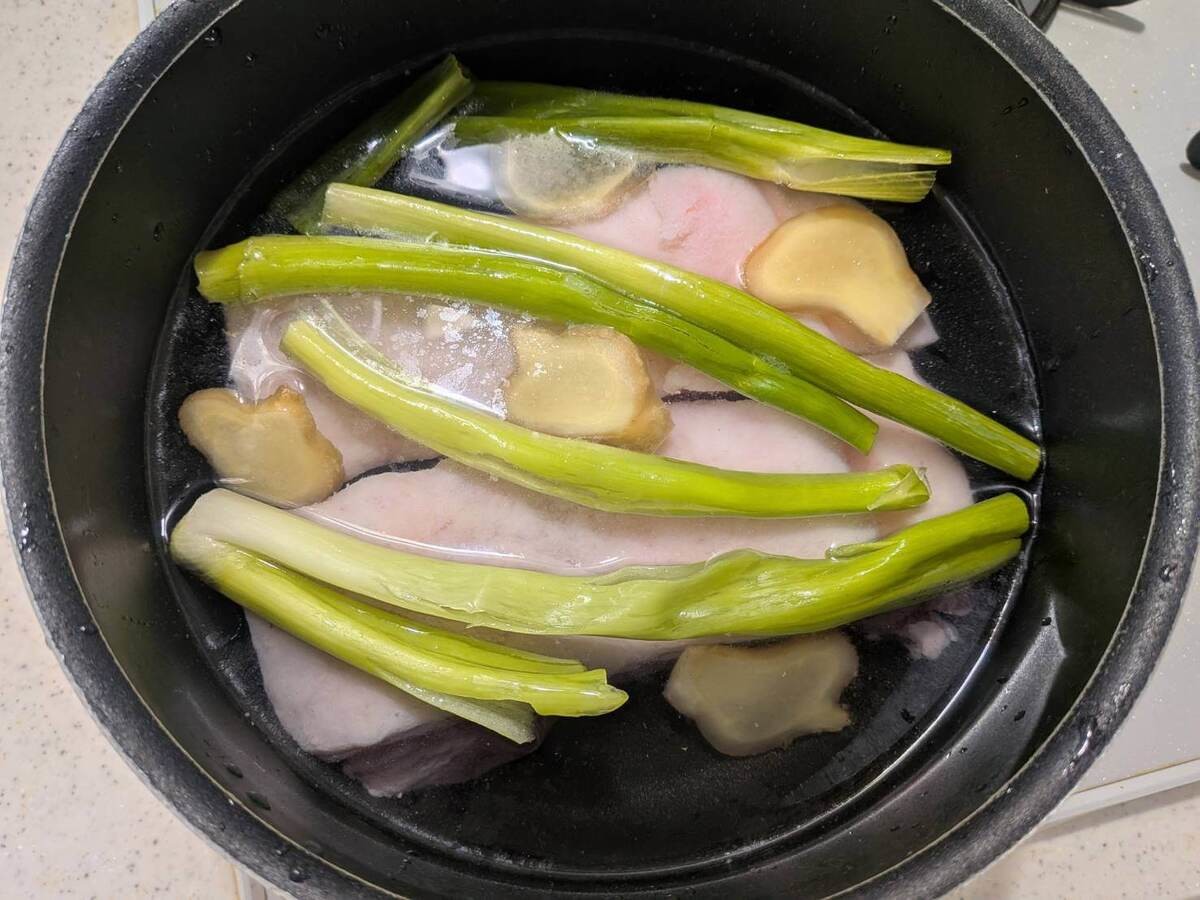ゆで豚