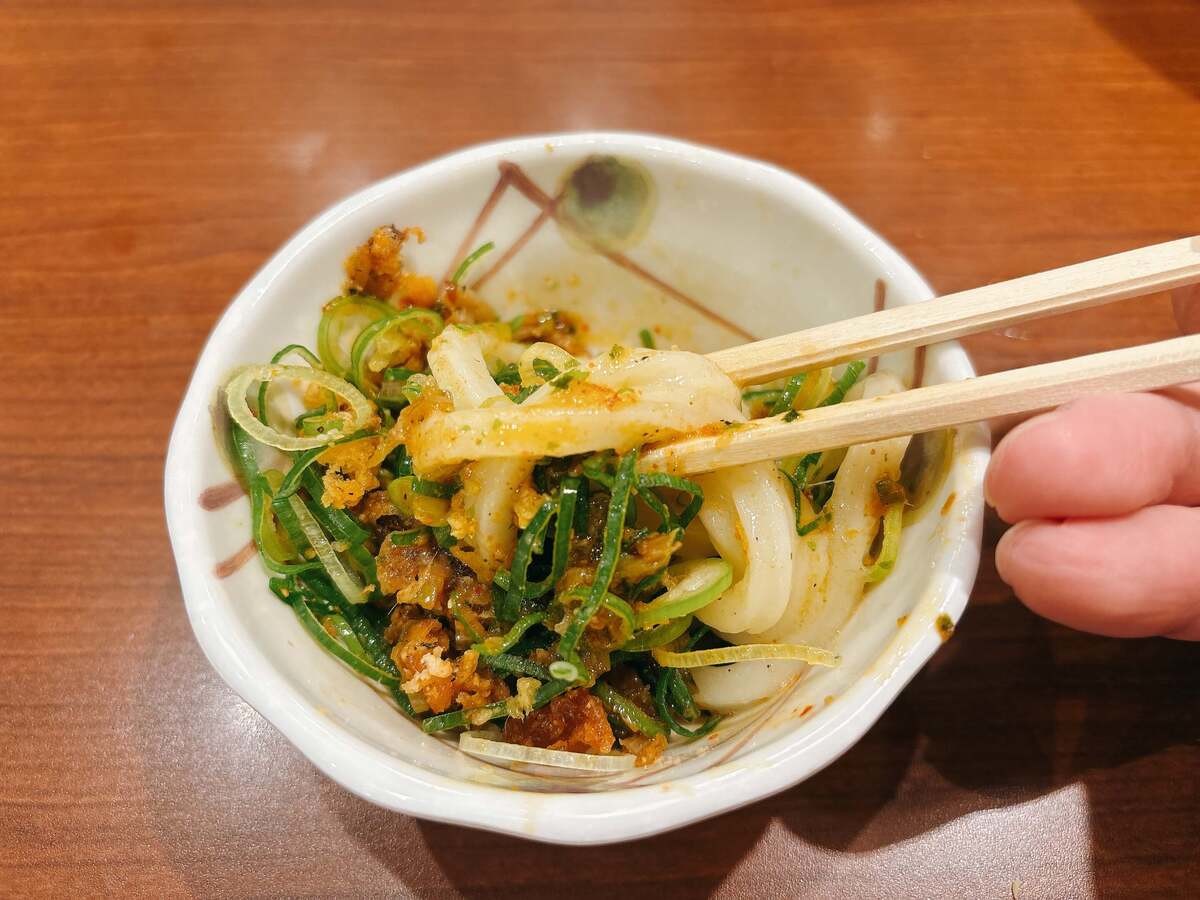 丸亀製麺の無料トッピングを全制覇！