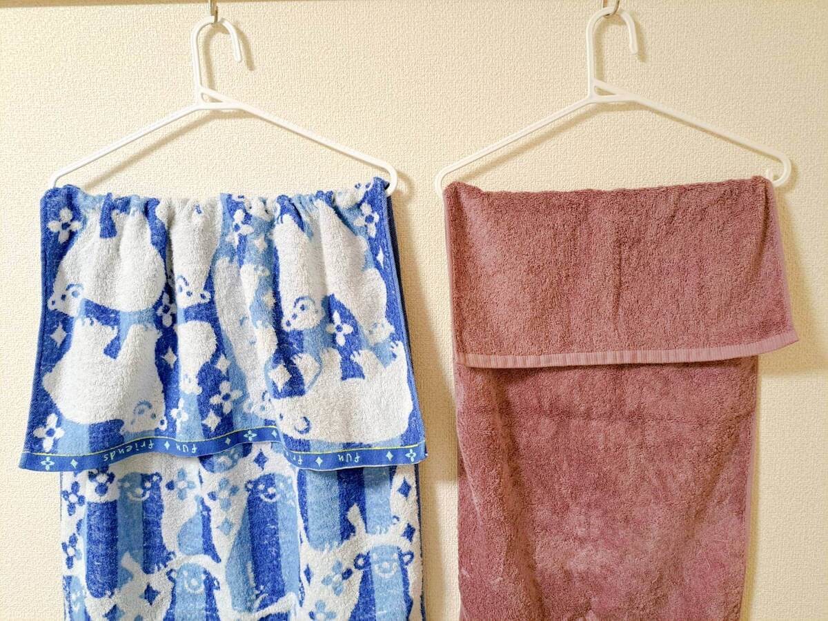 バスタオルやめた！【ヒオリエ】ビッグフェイスタオルの神サイズ＆速乾