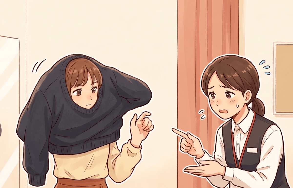 元アパレル店員が接客中に感じたNG行動3選