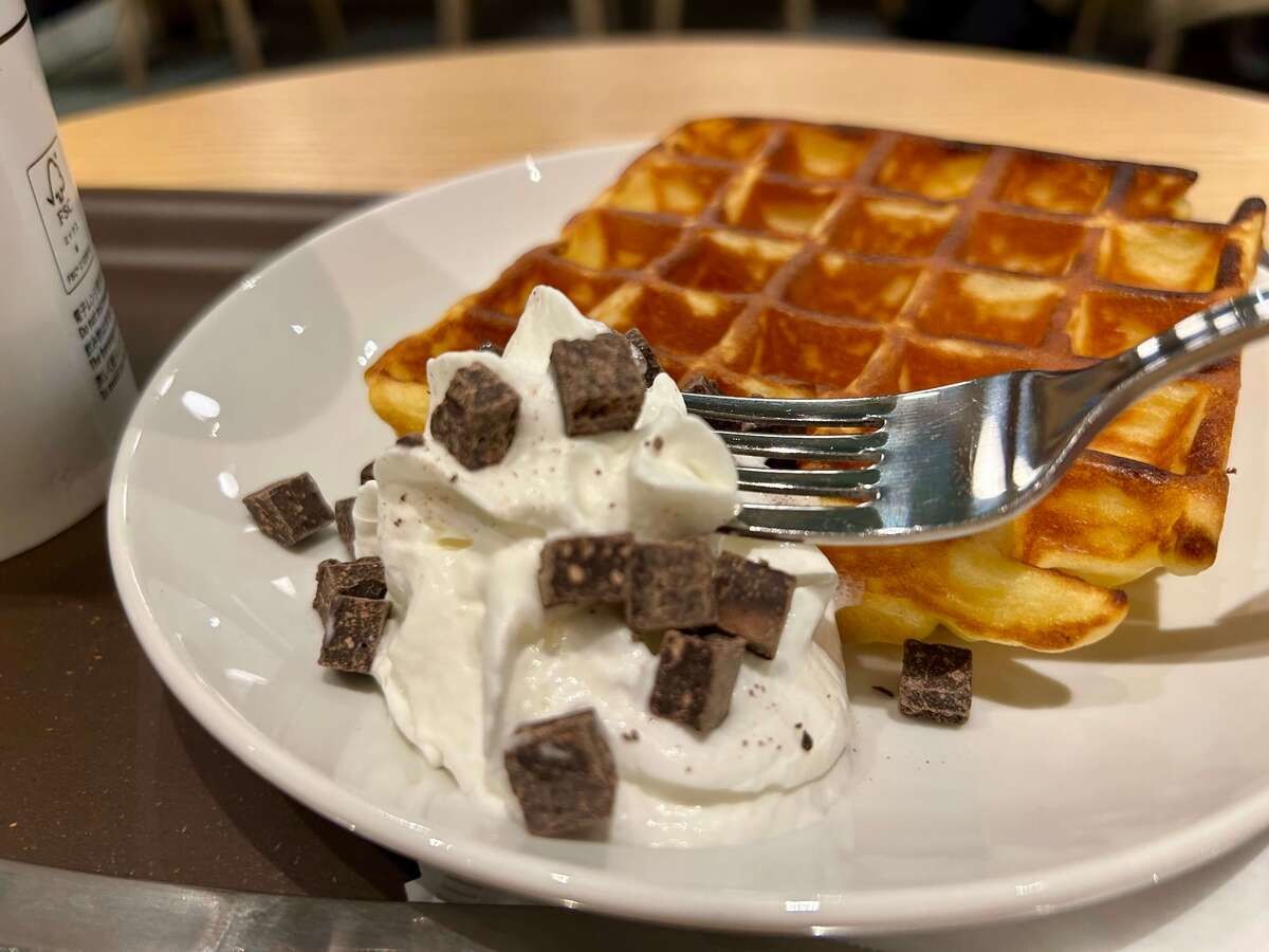 チョコレートチップのトッピング