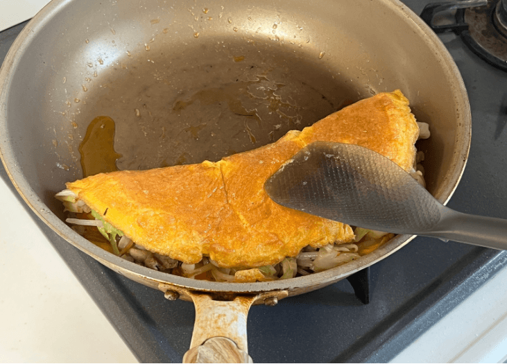 和田明日香さん「リベンジとんぺい焼き」