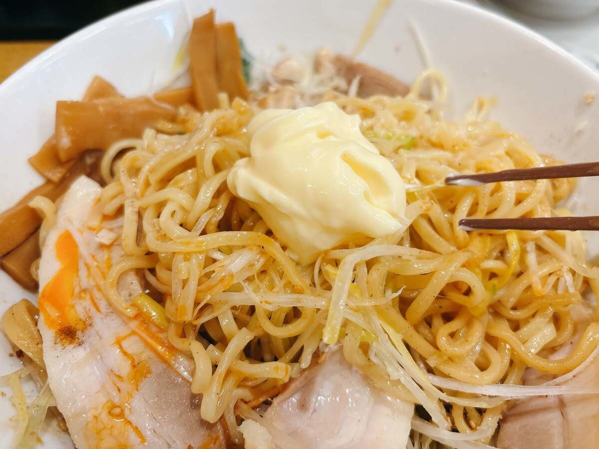 日高屋の二郎系アレンジ